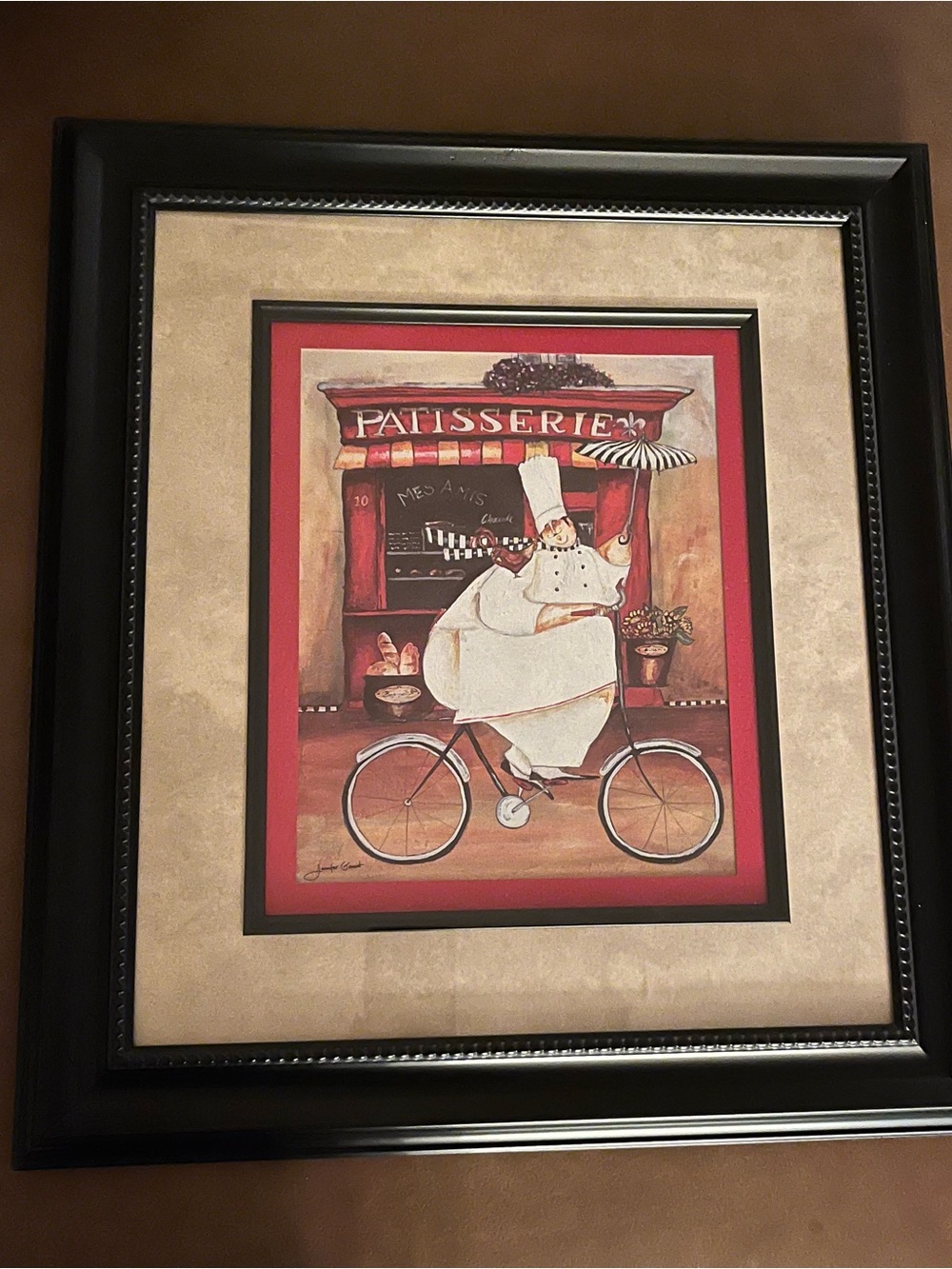 French Chef Print by Jennifer Garant